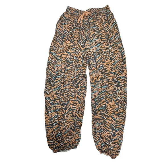 FLASH SALE NWOT Free People Movement Zephyr Patterned Parachute Balloon Pants s - Picture 12 of 14